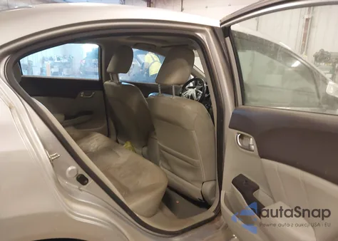 2012 Honda Civic Ex-L из США, поврежденный, VIN 19XFB2F93CE039182